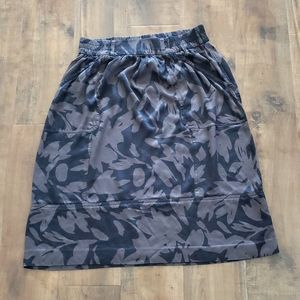 Loft Satin Midi Skirt